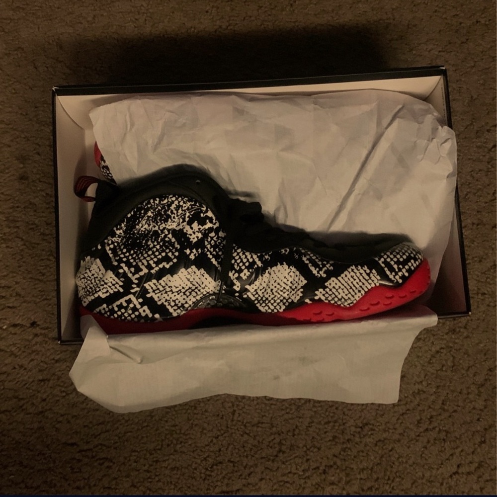 Nike Foam Posite “Albino Snake Skin”